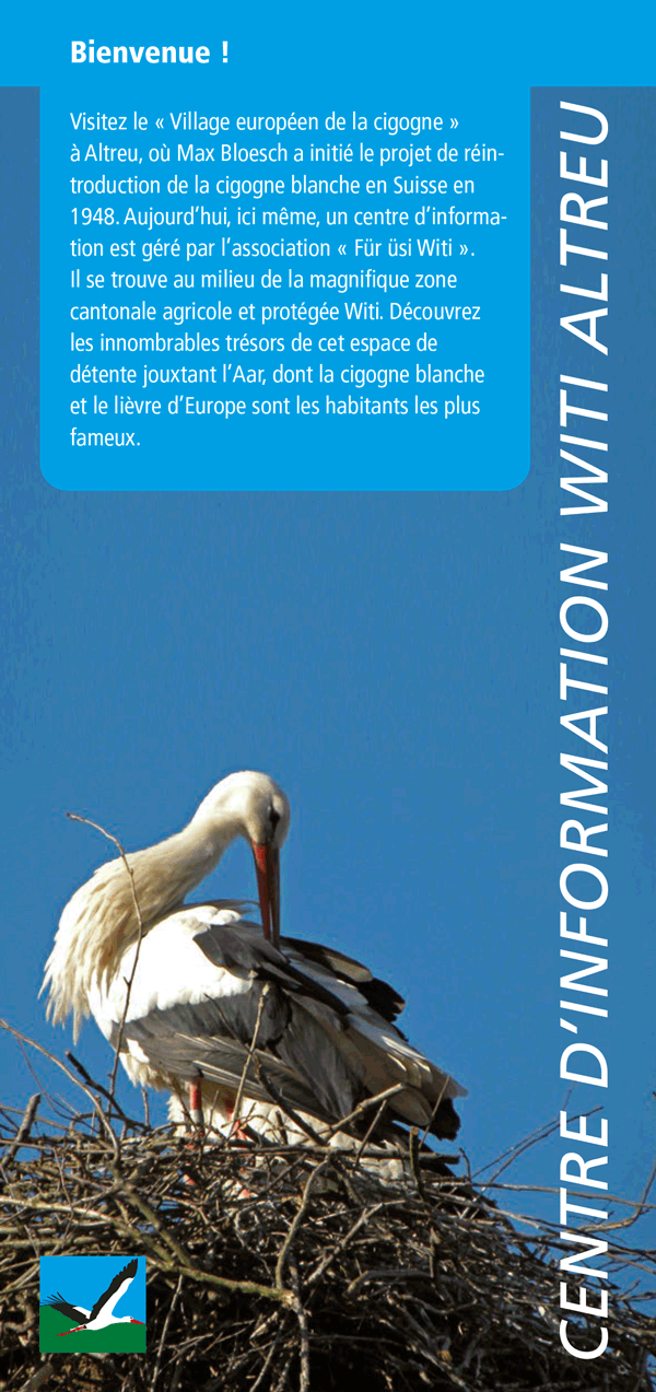 Flyer Centre d’information de la Witi à Altreu